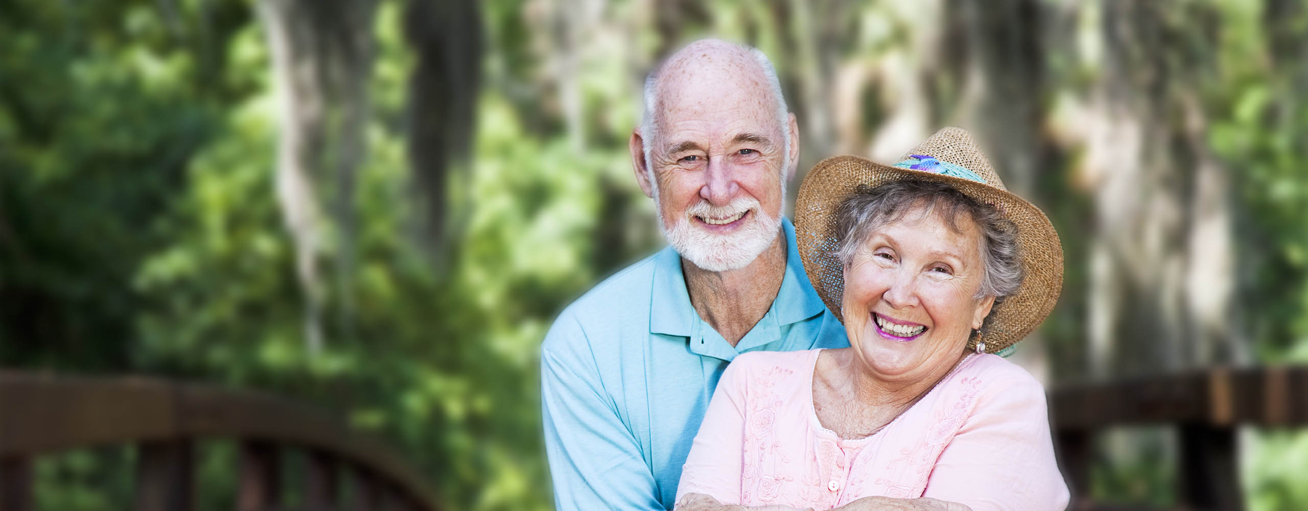 Smiling Clients of Divine Mercy Home Health on Bridge